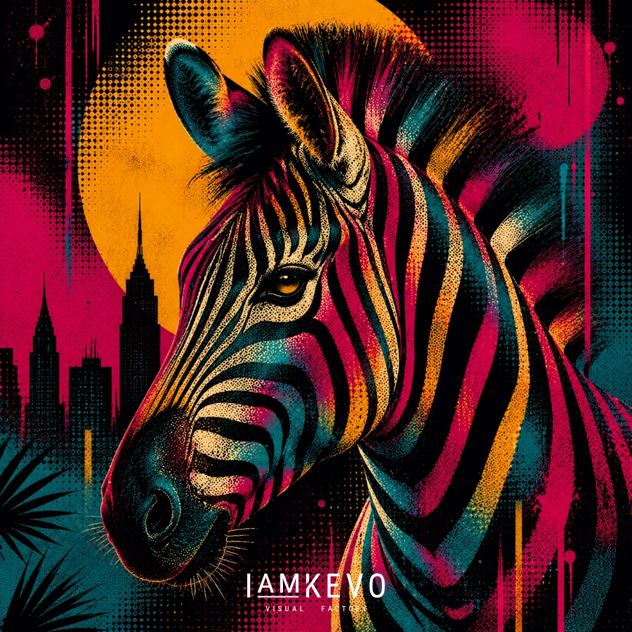 Zebra Pulse wild icon from the Dot Era Wild Icons collection