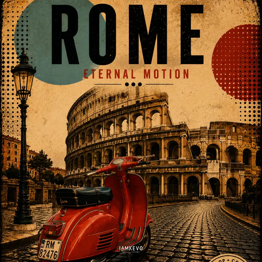 Rome Eternal Motion Dot Era Continental Pop