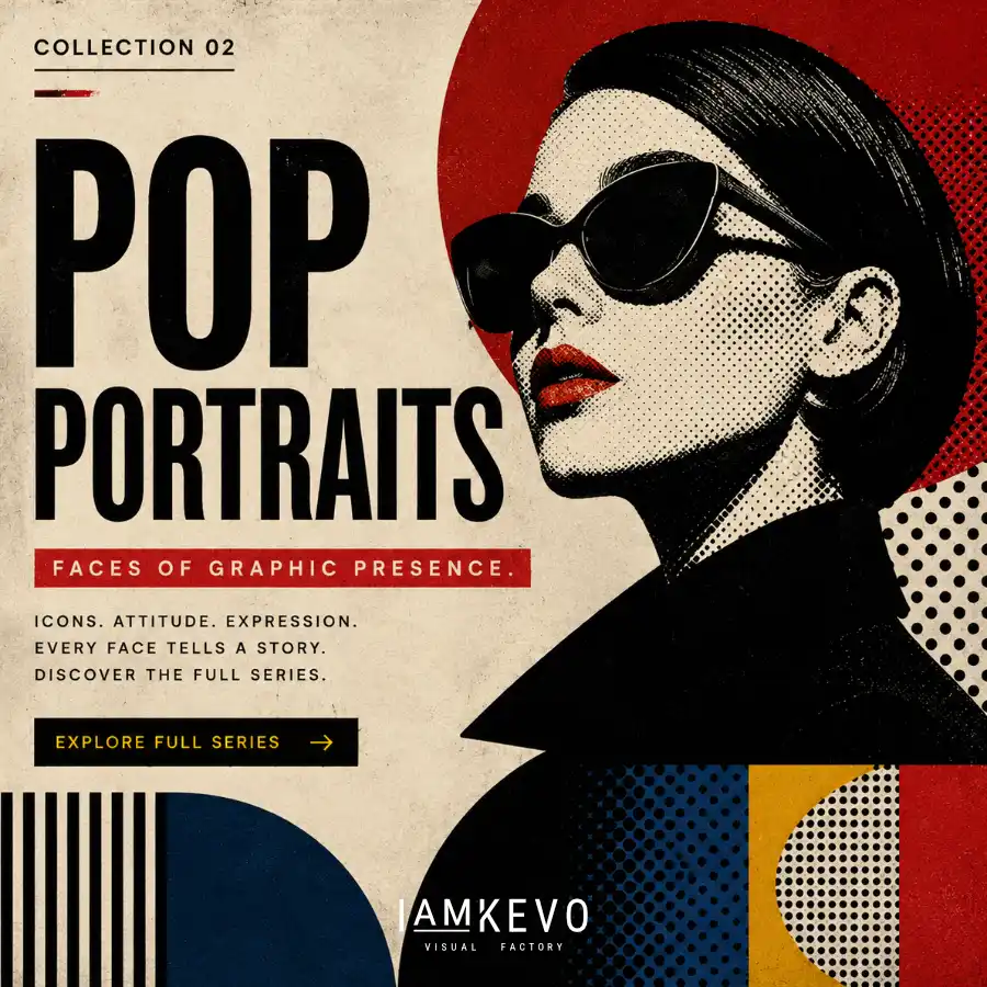 DOT ERA Pop Portraits collection card