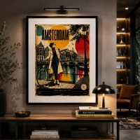 Amsterdam Reflection black frame thumbnail