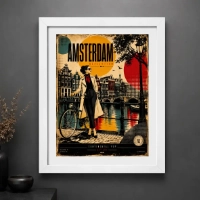 Amsterdam Reflection white frame thumbnail
